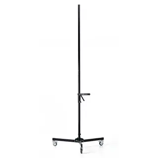 Manfrotto 231B Alu Column Stand Sort Lysstativ med hjul. 2,5m søylestativ