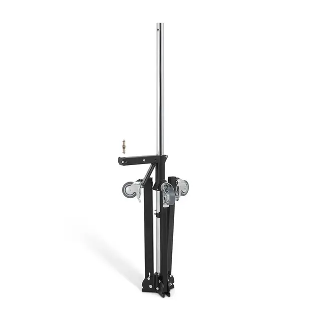 Manfrotto 231CS Steel Column Stand SØLV Lysstativ med hjul. 2,5m søylestativ 