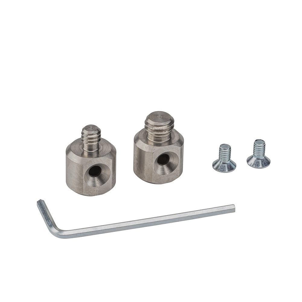 Manfrotto 244 Adapter14 3/8 + 1/4" 2stk festeskruer til 244Micro + 244Mini