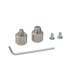Manfrotto 244 Adapter14 3/8 + 1/4" 2stk festeskruer til 244Micro + 244Mini