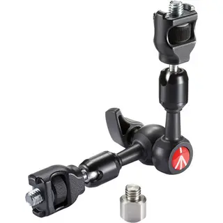 Manfrotto 244MICRO-AR Antirotation Arm Tilbeh&#248;rsarm med 3/8 AR gjengeadaptere