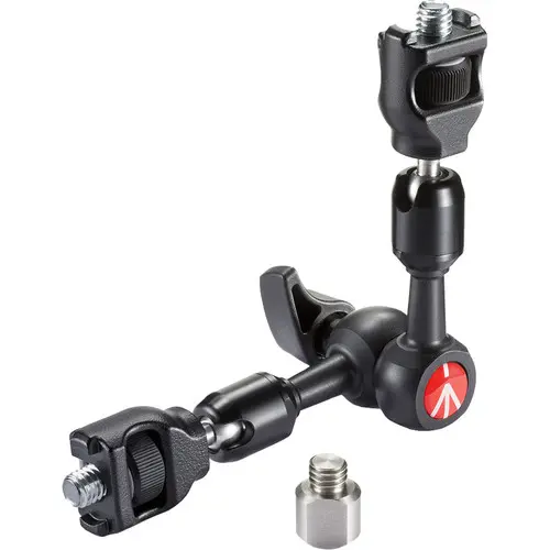 Manfrotto 244MICRO-AR Antirotation Arm Tilbehørsarm med 3/8 AR gjengeadaptere 