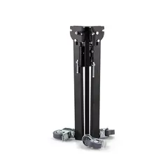 Manfrotto 297BBASE Stand Base w/Brake 3-fot Lysstativ base med hjul Sort