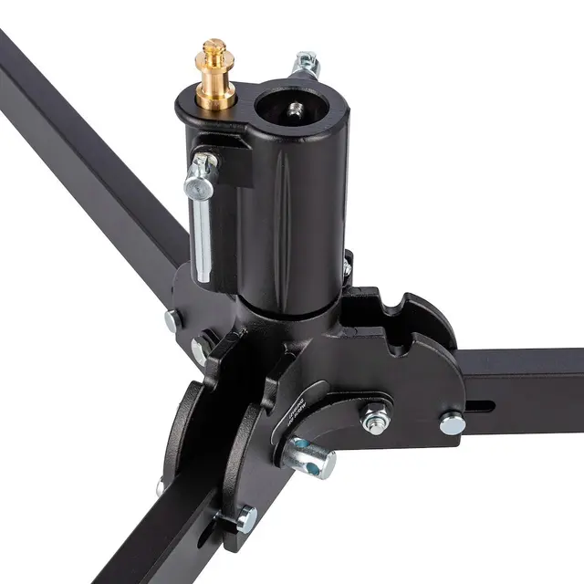 Manfrotto 297BBASE Stand Base w/Brake 3-fot Lysstativ base med hjul Sort 