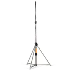 Manfrotto 387XU Super Wind-Up Silver Lysstativ m/sveiv. Maks 3,66m