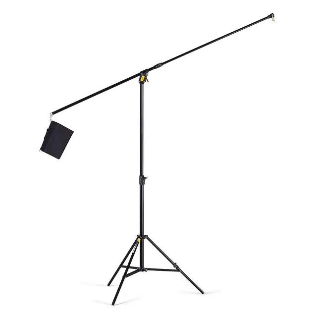 Manfrotto 420B Boom kombi Lysstativ Svart Med sandsekk 