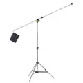 Manfrotto 420CSU Boom kombi Lysstativ Silver Med sandsekk