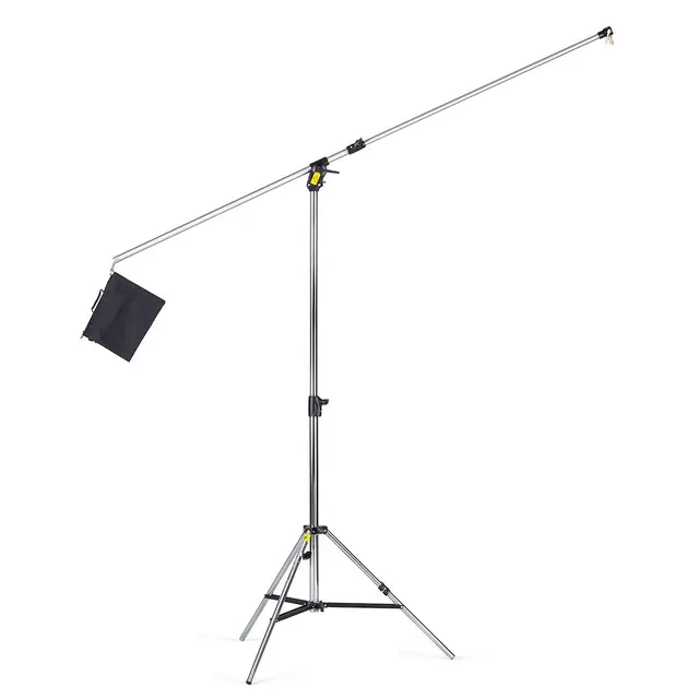 Manfrotto 420CSU Boom kombi Lysstativ Silver Med sandsekk 