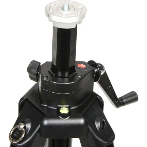Manfrotto 475B Pro Geared Alu.Tripod Tungt solid stativ med sveiv. 1,88 m 
