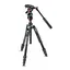 Manfrotto Befree Advanced Live Twist KIT Reisestativ m/videohode. Aluminium