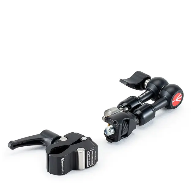 Manfrotto 244MICROKIT Friksjonsarm Arm 244 + Nano Clamp 386-B1 
