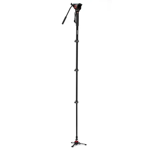 Manfrotto MVMXPRO500 Video Monopod Etbensstativ Video med fluid fot+hode 