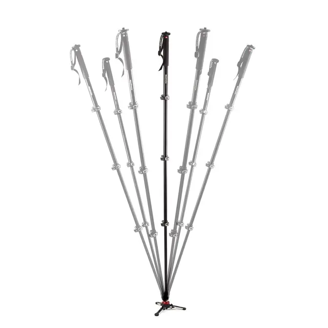 Manfrotto MVMXPRO500 Video Monopod Etbensstativ Video med fluid fot+hode 