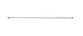 Manfrotto 272B Telescopic Crossbar 298cm Svart 3 uttrekkbare ledd. Bakgrunnsstang