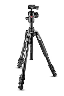 Manfrotto Befree Advanced Flip KIT Reisestativ Aluminium. Flip-l&#229;s ben