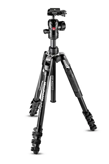 Manfrotto Befree Advanced Flip KIT Reisestativ Aluminium. Flip-lås ben 