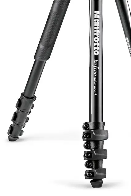 Manfrotto Befree Advanced Flip KIT Reisestativ Aluminium. Flip-lås ben 