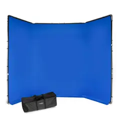 Manfrotto Background Kit Chroma Key Panoramabakgrunn 4 x 2.9m Blue Screen