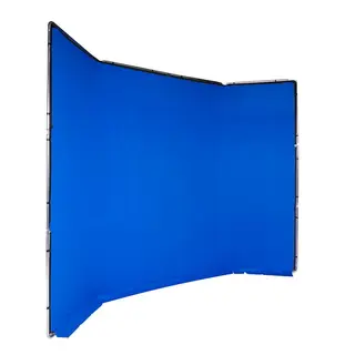 Manfrotto Background Kit Chroma Key Panoramabakgrunn 4 x 2.9m Blue Screen