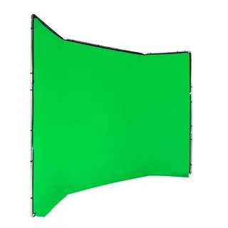 Manfrotto Background Kit Chroma Key FX Panoramabakgrunn 4 x 2.9m Green-screen