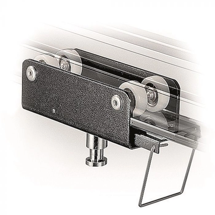 Manfrotto FF3229 Vogn med brems 16mm ans Glidevogn m/4 hjul, brems og 16 mm tapp