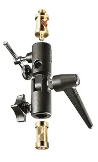 Manfrotto 026 Lite-Tite Tilt-hode m/paraplyhull. 16mm lysstativ