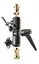 Manfrotto 026 Lite-Tite Tilt-hode m/paraplyhull. 16mm lysstativ