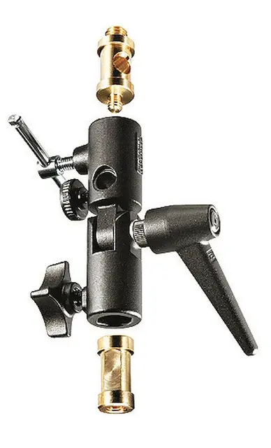 Manfrotto 026 Lite-Tite Tilt-hode m/paraplyhull. 16mm lysstativ 