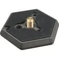 Manfrotto Kameraplate 030-38 Sekskantet Festeplate med 3/8&#39; Hexagonal