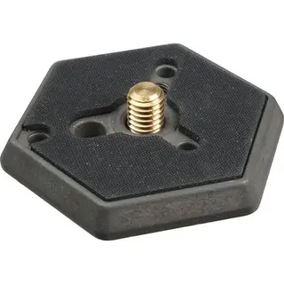 Manfrotto Kameraplate 030-38 Sekskantet Festeplate med 3/8&#39; Hexagonal