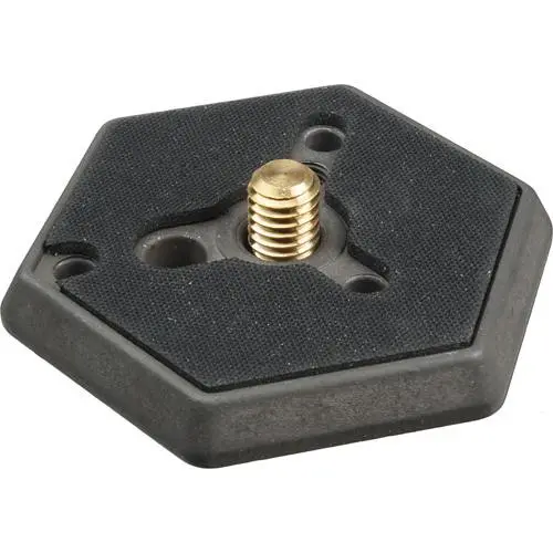 Manfrotto Kameraplate 030-38 Sekskantet Festeplate med 3/8' Hexagonal 