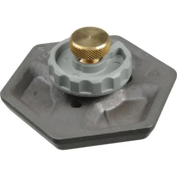 Manfrotto Kameraplate 030-38 Sekskantet Festeplate med 3/8' Hexagonal 