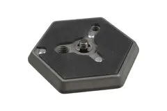 Manfrotto Kameraplate 130-14 Sekskantet Festeplate med 1/4&#39;&#39; skrue