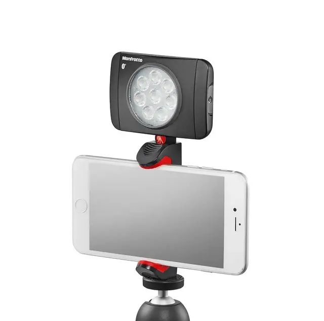 Manfrotto Stativfeste PIXI Universal Pho Klemmefeste. Opp til 10cm smart-telefon 