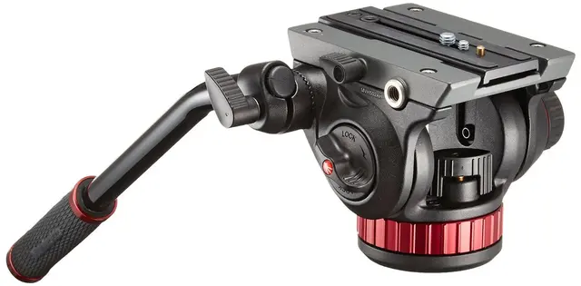 Manfrotto MVH502AH Videohode Flatbase videohode med motvekt 