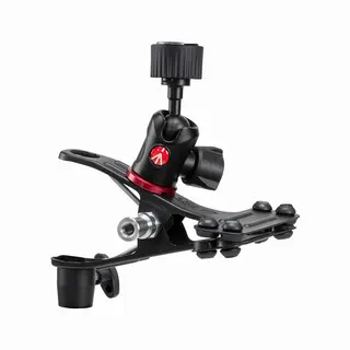 Manfrotto Spring Clamp 175F-2 m/blitzsko Klemme med blitssko og lampestativfeste