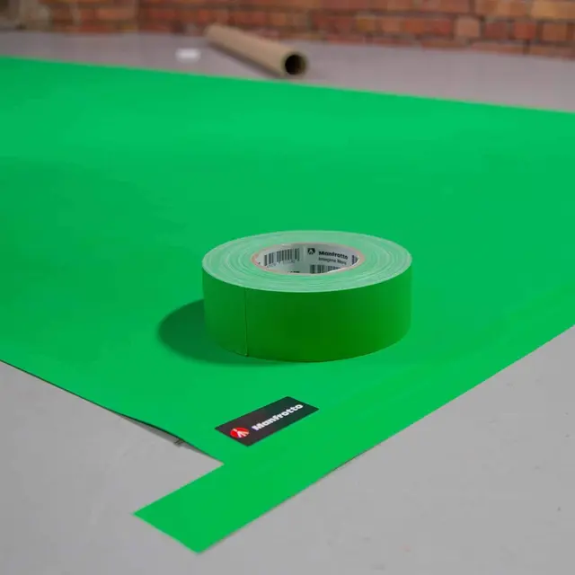 Manfrotto Tape 50mm Chroma Key Green 50m Lerrets tape Chroma Key Green 