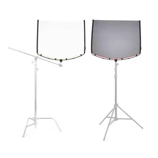Manfrotto Rapid Flag 18&#39;&#39;x24&#39;&#39; Kit Sort FLAG og SCRIM sett 45x60cm