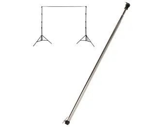 Manfrotto Telescopic Crossbar Blank Bakgrunnsstang. Teleskopisk 116-298 cm