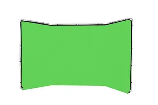 Manfrotto Panoramic Bakgrunn 4 m Green Chroma Key Green 4x2,3 m 3-delt