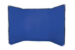 Manfrotto Panoramic Bakgrunn 4 m Chroma Chroma Key Blue 4x2,3 m 3-delt