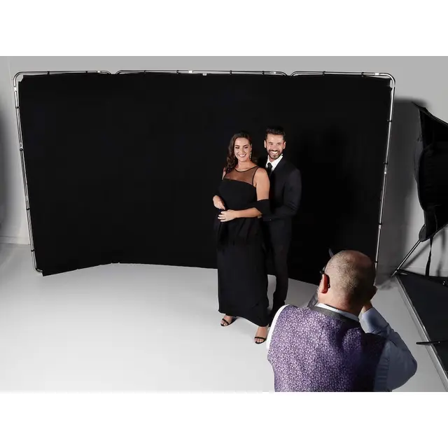 Lastolite | Manfrotto Panoramic Bakgrunn 4 m Black
