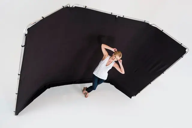 Lastolite | Manfrotto Panoramic Bakgrunn 4 m Black