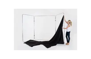 Manfrotto Panoramic Background Cover 4m Sort (Kun duk)