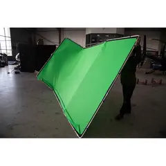 Manfrotto Panoramic Background Cover 4m Chromakey Grønn (Kun duk)