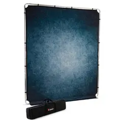 Manfrotto EzyFrame Vintage Background Sammenleggbar bakgrunn 2x2,3m Ink