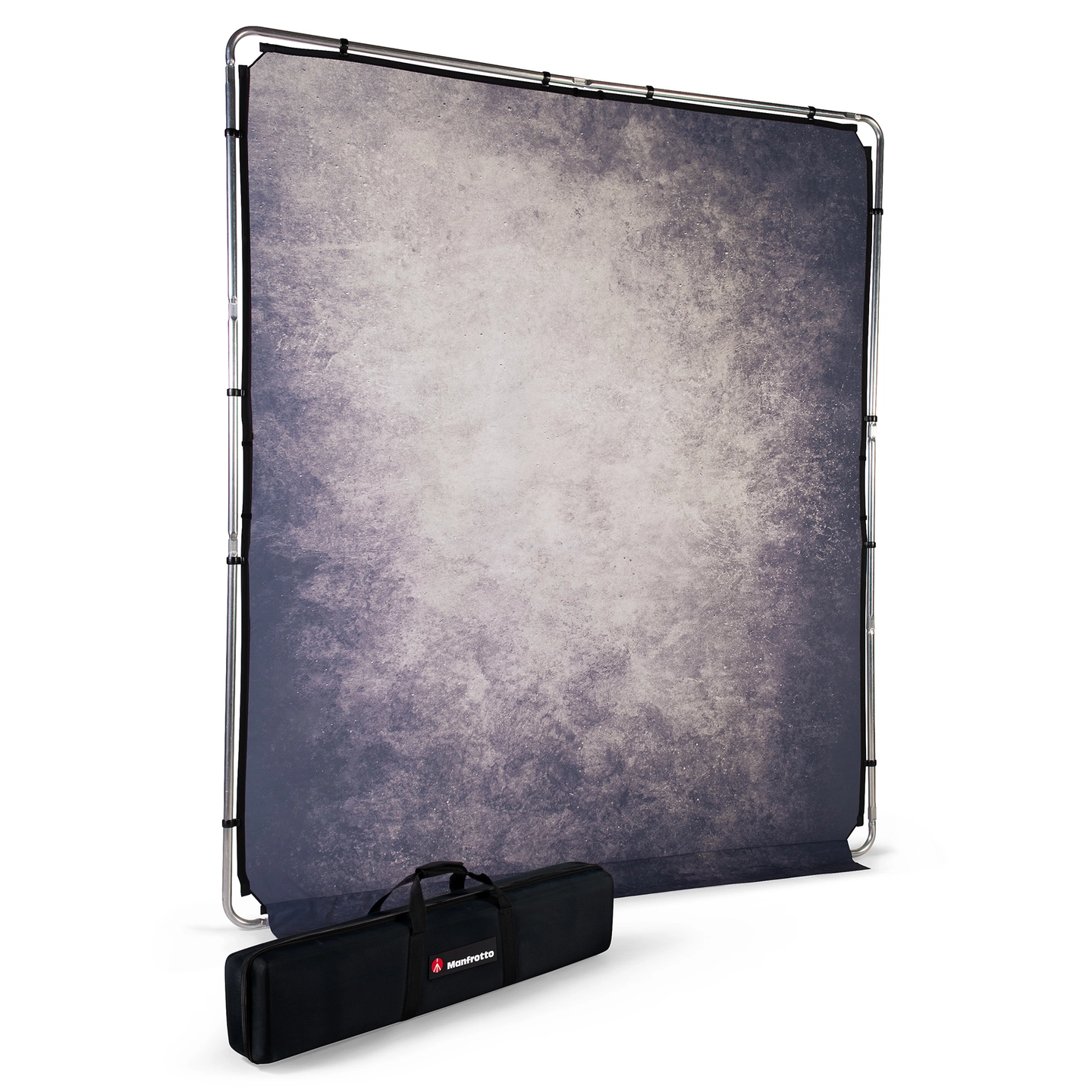 Manfrotto EzyFrame Vintage Background pk Sammenleggbar bakgrunn 2x2,3m Smoke
