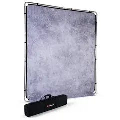 Manfrotto EzyFrame Vintage Background pk Sammenleggbar bakgrunn 2x2,3m Concrete