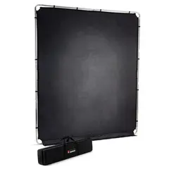 Manfrotto EzyFrame Vintage Background pk Sammenleggbar bakgrunn 2x2,3m Pewter