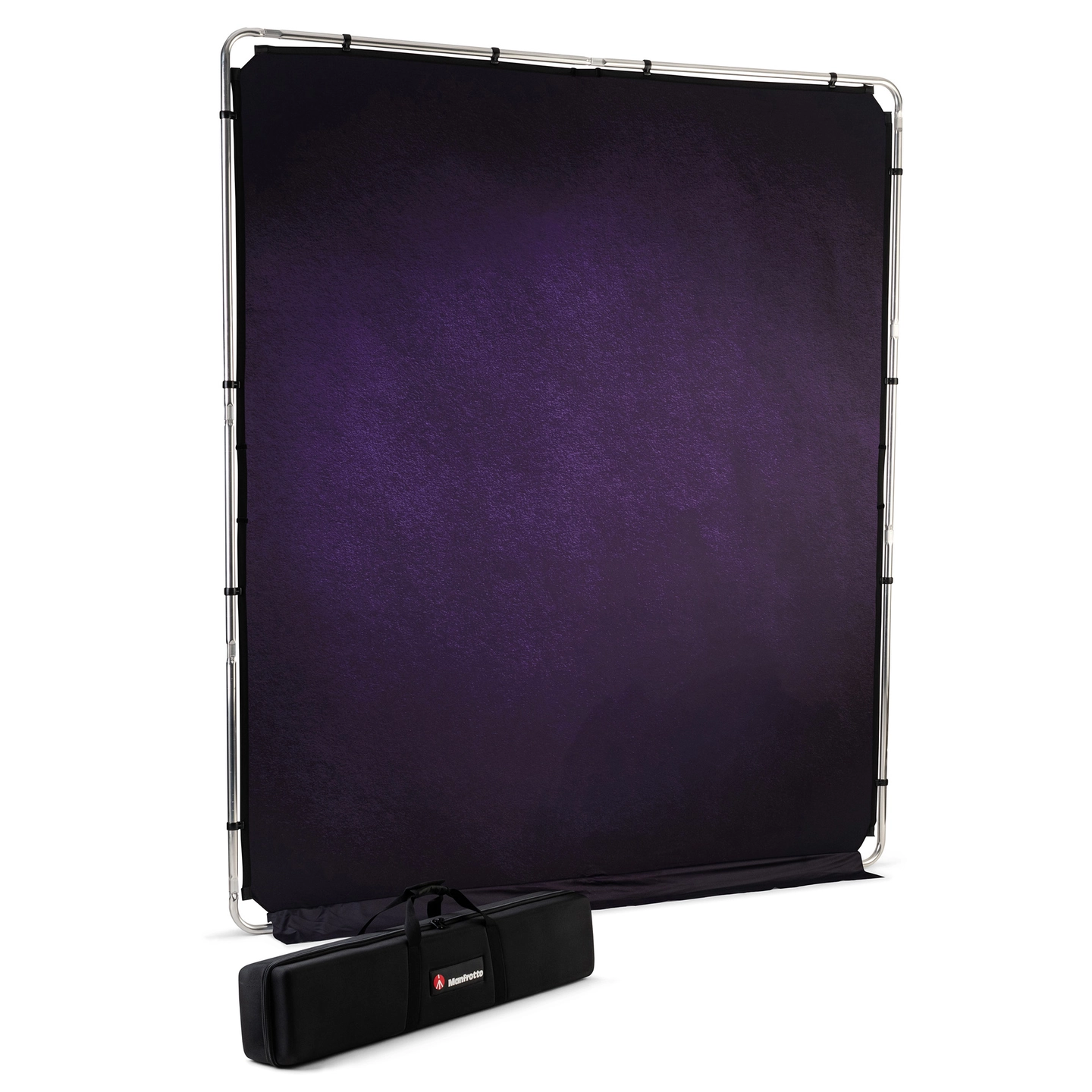 Manfrotto EzyFrame Vintage Background pk Sammenleggbar bakgrunn 2x2,3m Aubergine